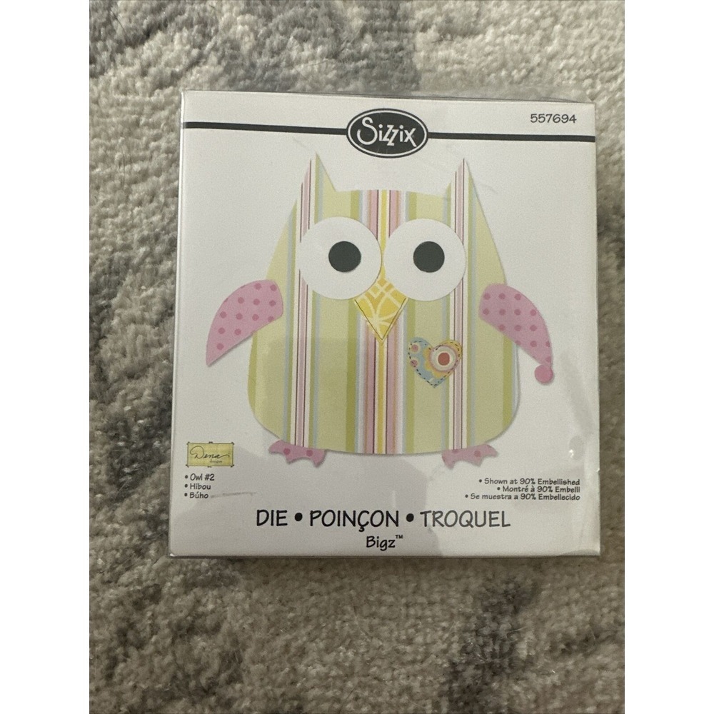 Sizzix Bigz‎ Owl #2 by Dena Designs #557694